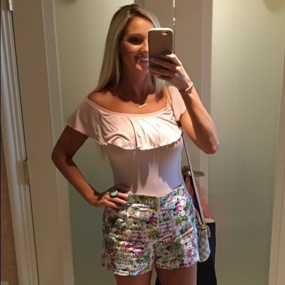 J Crew Harbor Print Shorts